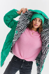 Alaska Zeebra reversible winter jacket